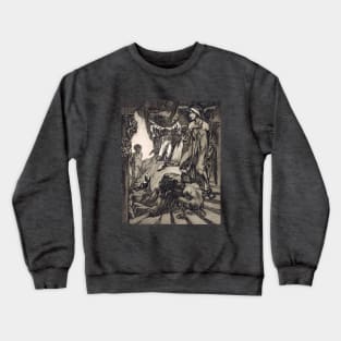 Oedipus and the Sphynx Crewneck Sweatshirt